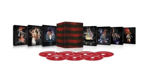 A Nightmare on Elm Street 7-Film Steelbook Library Case 4K Ultra HD