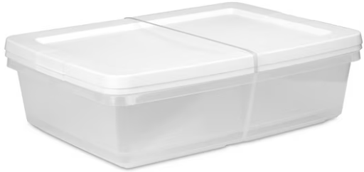 Sterilite Set of (2) 28 Quart Storage Bins Deal