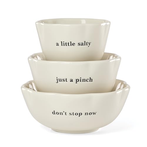 Kate Spade What A Treat Porcelain Nesting Bowls, Set of 3