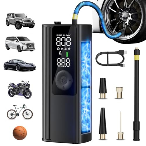 Anycash Tire Inflator Portable Air Compressor