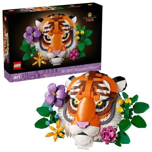 744-Piece LEGO Art: The Fauna Collection - Tiger (31217) Deal