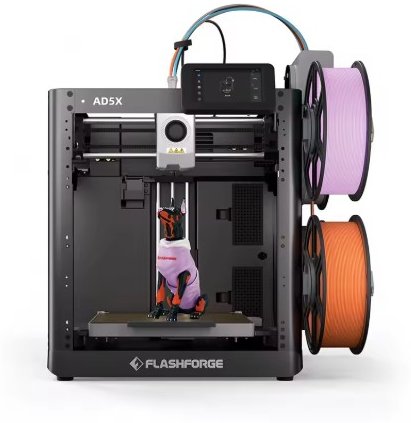 FLASHFORGE AD5X 3D Printer Multi-Color Printing