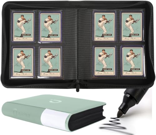 D DACCKIT 128-Card 4-Pocket Top Loader Binder