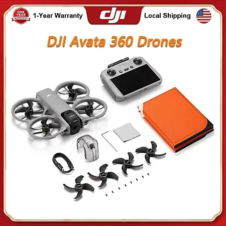 DJI Avata 360 RC2 Dual Modes 360° & Single Lens Drone With 1-Inch 8K 360° Imaging