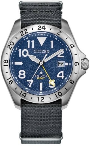CITIZEN Promaster Land GMT Eco-Drive Navy Dial Men's Watch Deal