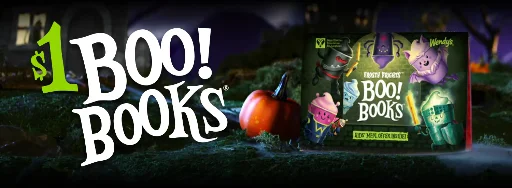 Wendy's Boo Books: Up To 5 Free Jr. Frosty Coupons Deal