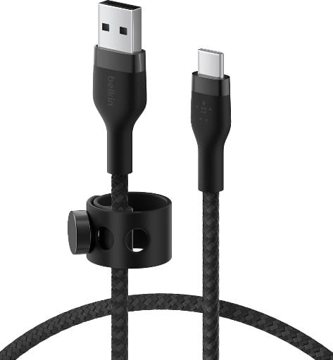 Belkin BoostCharge Pro Flex Braided USB-C to USB-A Cable (1M/3.3FT) Deal