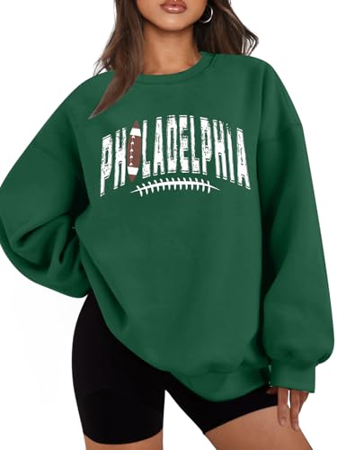 Oversized Football Sweatshirt
