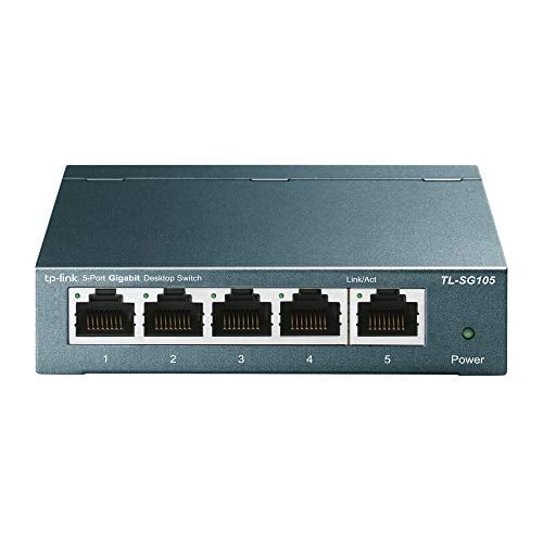 TP-Link TL-SG105 5 Port Gigabit Unmanaged Ethernet Switch Deal