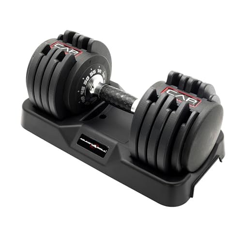 CAP Barbell 55 lb Single Adjustable Dumbbell Deal
