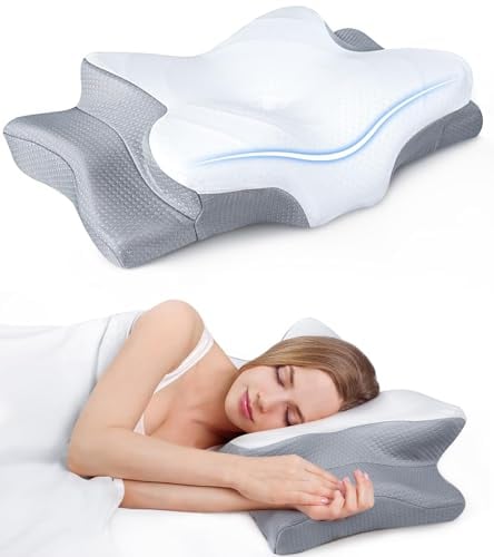 Ultra Pain Relief Cooling Pillow for Neck Support Deal