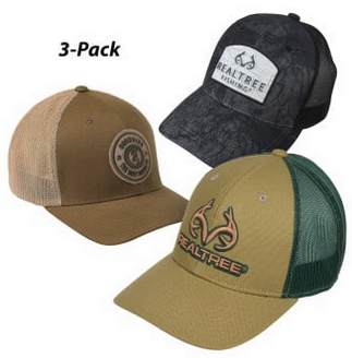 Outdoor Cap Pack Vol 2 (Realtree, Browning) 3-Pack