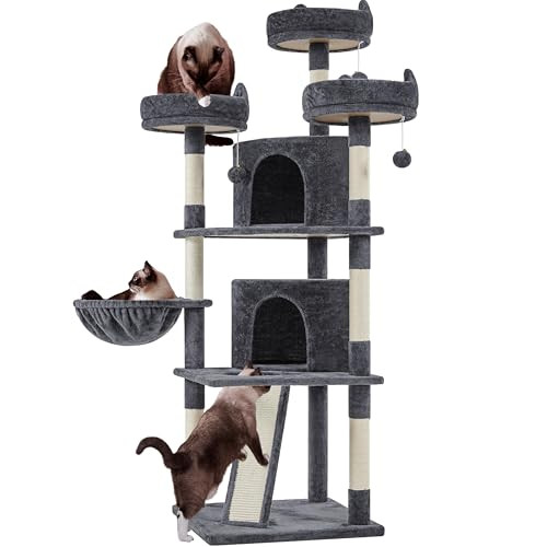Yaheetech 68.5in Cat Tree for Large Cats