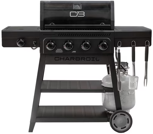Char-Broil Performance Series FlavorMax 4-Burner Gas Grill w/ Side Burner