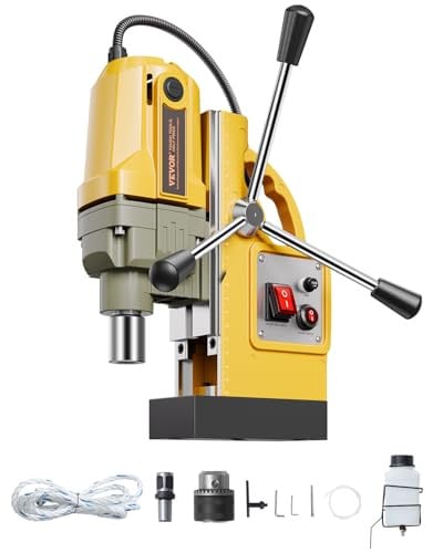 VEVOR 1400W 1.6" Boring Diameter 800 RPM Magnetic Electric Drill