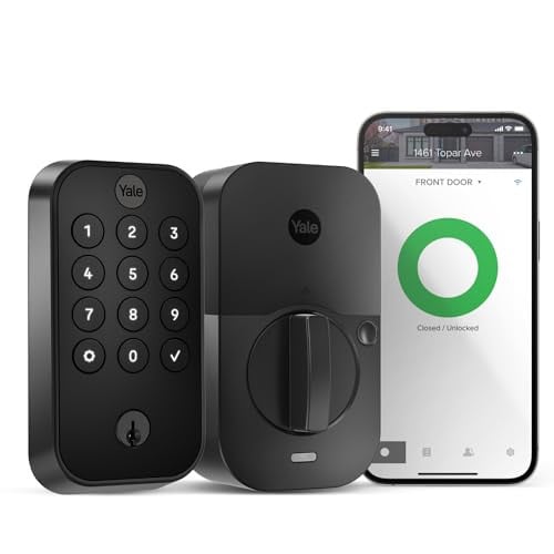 Yale Assure Lock 2 Keyless Entry Smart Deadbolt with Wi-Fi - Black Suede