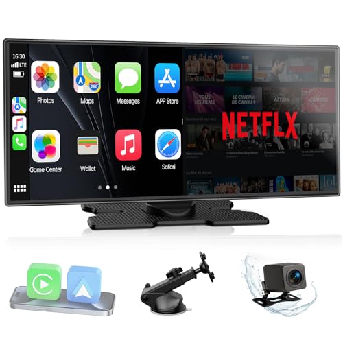 LAMTTO 11" Wireless Carplay Screen w/ Apps & Backup Camera Deal