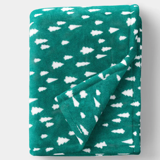 Wondershop Christmas Plush Throw Blanket or Pillow