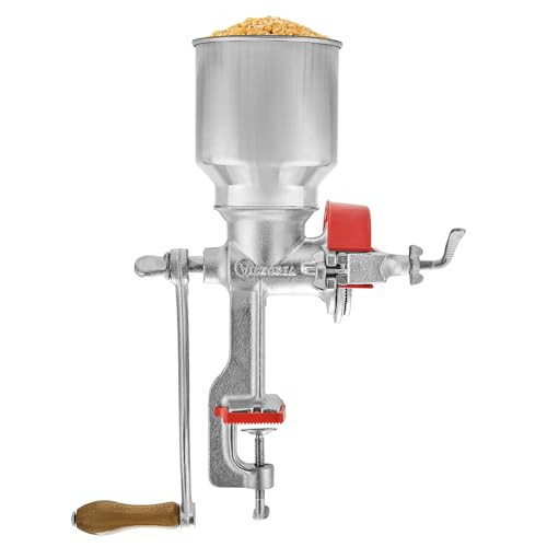 Victoria Manual Cast Iron Grain Mill with High Hopper