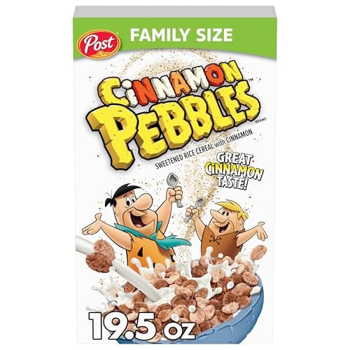 Cinnamon PEBBLES Breakfast Cereal 2 x 19.5 oz Deal