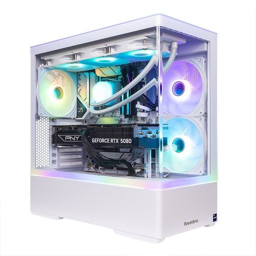 PowerSpec G486 Gaming PC: i9-14900KF, RTX 5080, 64GB DDR5-6000, 2TB SSD