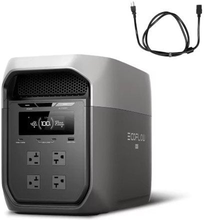 Ecoflow DELTA 3 Max 2048Wh 3400W X-Boost LiFePO4 Portable Power Station Deal
