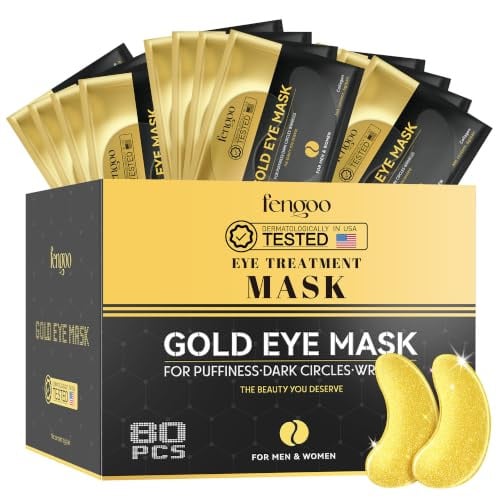 Gold Mask Under Eye Patches - 80 Pcs Deal