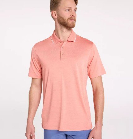 Walter Hagen Men's Birdseye Performance 11 Polo Tee
