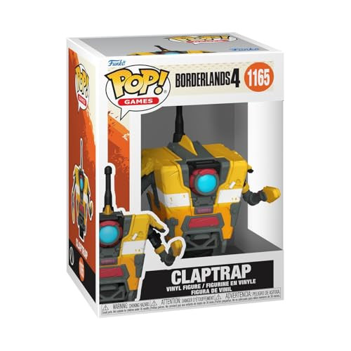 Funko Pop! Games: Borderlands 4 - Claptrap Collectable Vinyl Figure