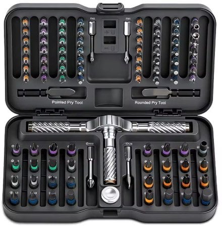 VMAN 100-in-1 Multifunction Ratchet Screwdriver Set Deal