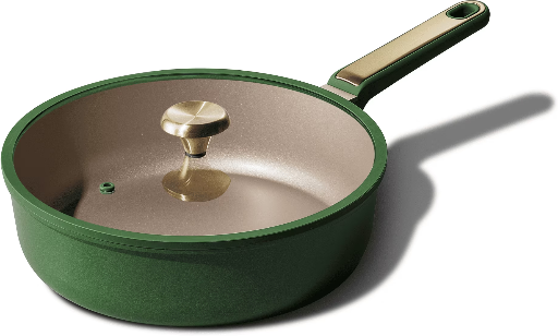 Carote 4.5 QT Nonstick Sauté Pan with Lid, 11" Deep Frying Pan