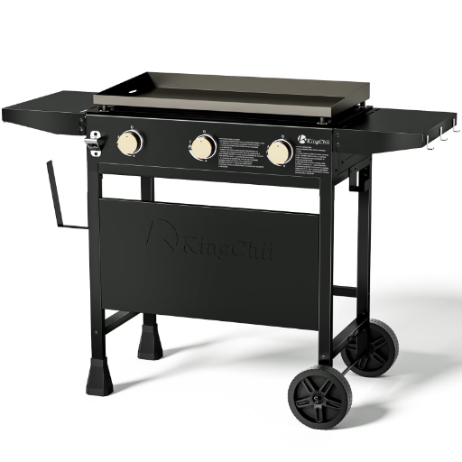 KingChii 3-Burner 28" Outdoor Flat Top Propane Griddle