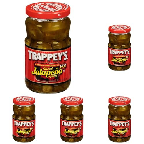Trappey's Sliced Jalapeno Peppers 5-Pack 12-Oz