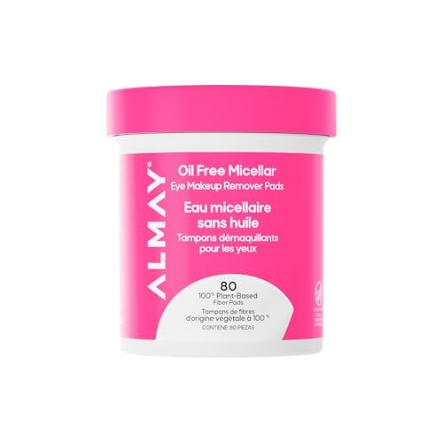 Almay Oil-Free Micellar Eye Makeup Remover Pads 80-Count Deal