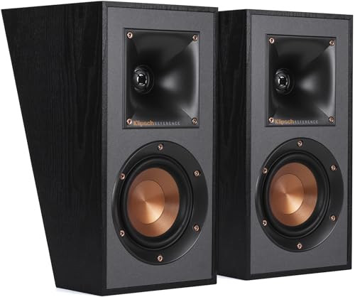 Klipsch Reference R-41SA Dolby Atmos Surround Sound Speakers (Pair, Black)