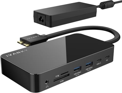 iVANKY FusionDock 12-in-2 M4 MacBook Docking Station 150W