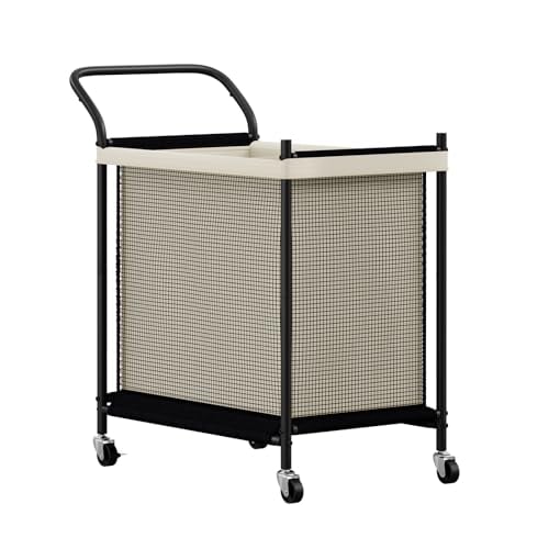 Laundry Basket with Removable and Washable Liner Bag 120L