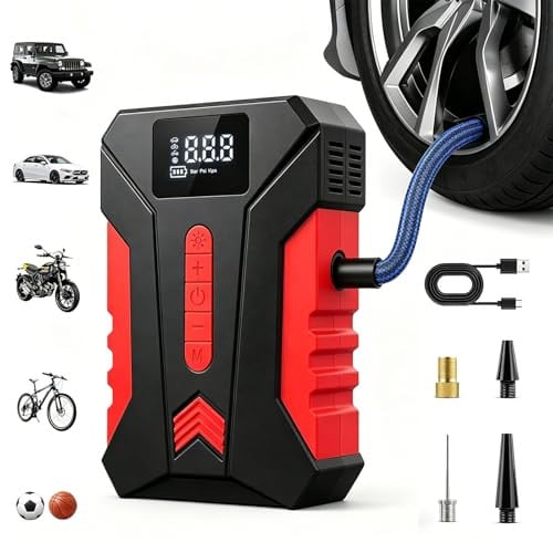 Portable Car Tire Inflator Air Compressor Deal