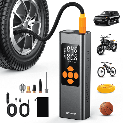 NEXPOW 150PSI 7500mAh Portable Tire Inflator