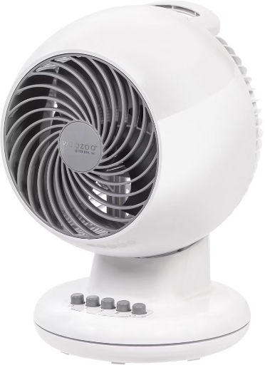 IRIS USA WOOZOO Compact Personal Oscillating Air Circulator Fan No Remote Deal