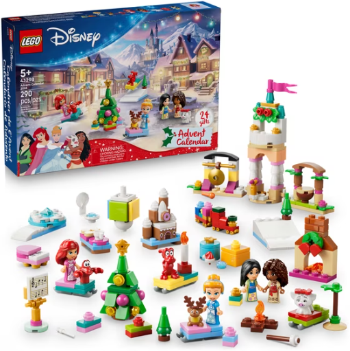 LEGO Disney Princess Advent Calendar 290-Pc Building Set (43298) Deal