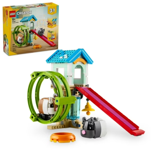 LEGO Creator 3 in 1 Hamster Wheel Toy