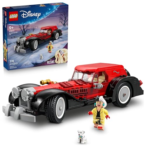 LEGO Disney Cruella De Vil’s Car Building Toy Deal