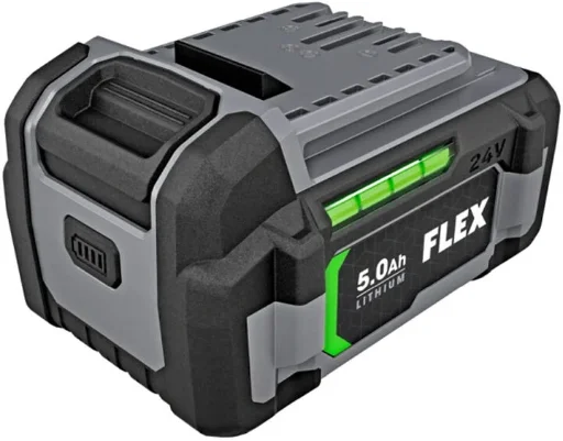 FLEX 24V 5Ah Lithium Ion Power Tool Battery Pack with Fuel Indicator (2-Pack)