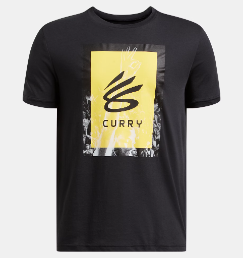 Under Armour Boys' Curry Trend T-Shirt (Black) Deal