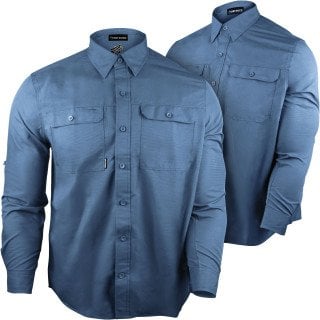 Dri Duck Men's Crossroad Long-Sleeve Shirt