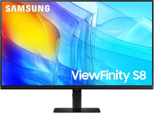 SAMSUNG 27" ViewFinity S8 (S80D) Series 4K UHD High Resolution Computer Monitor