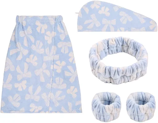 The Big One 5-Piece Bath Wrap Set