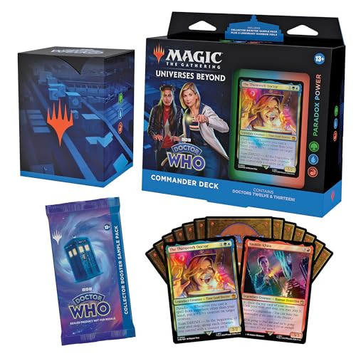 Magic The Gathering Doctor Who Commander Deck – Paradox Power