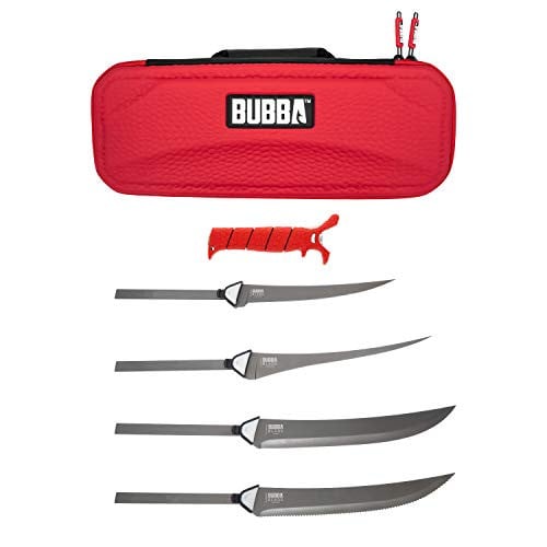 BUBBA Multi-Flex Interchangeable Blade with 4 Ti-Nitride S.S. Coated Non-Stick Blades